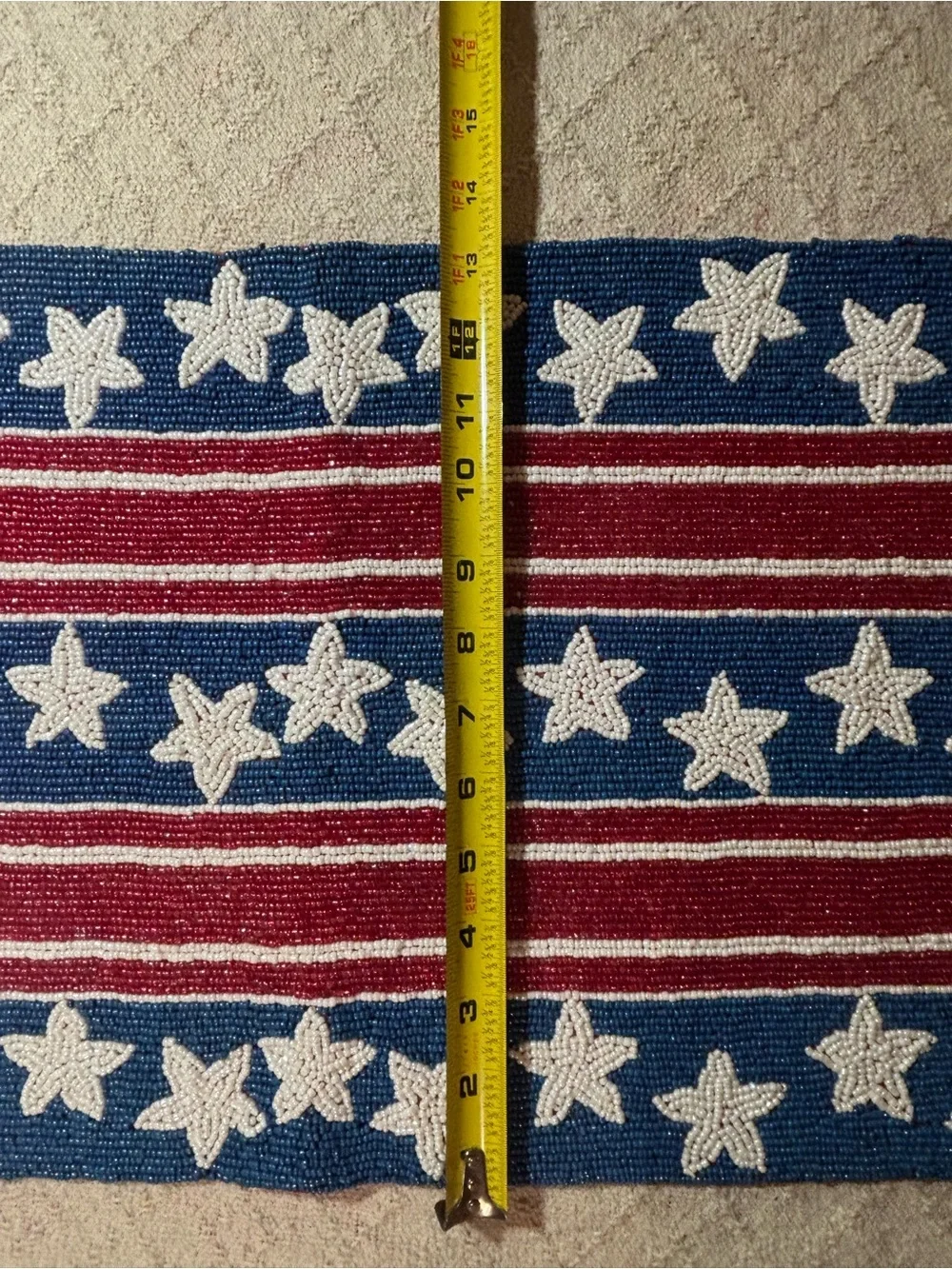 Pier 1 patriotic runner